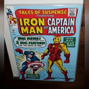 2022 Marvel Iron Man and Captain America Tales of suspence" reprint of #59 -#77